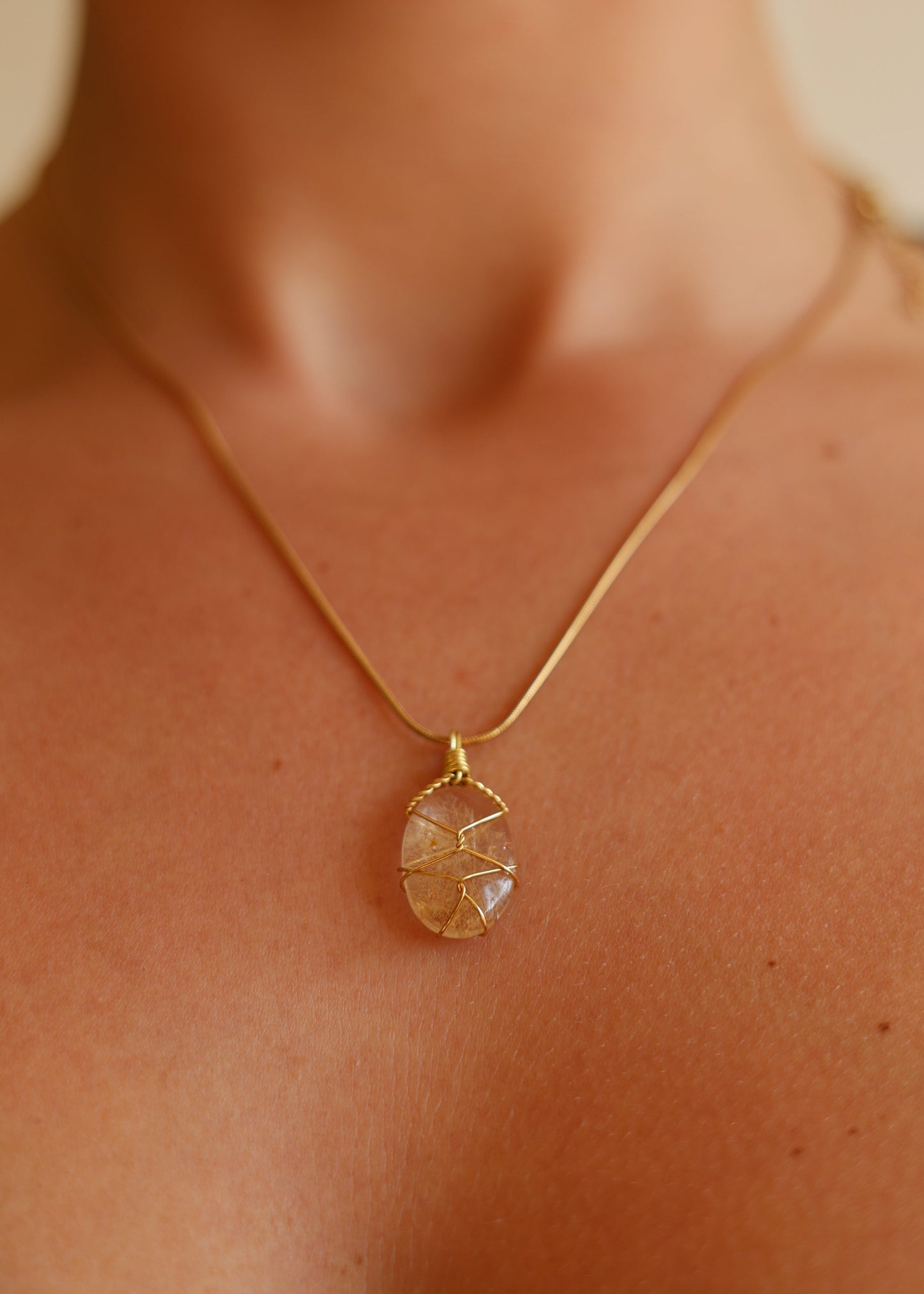Gold in glass | Rutielkwarts