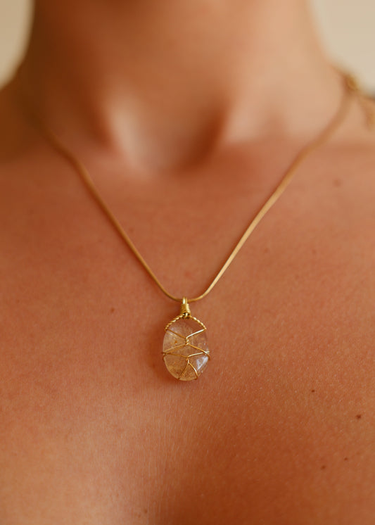 Gold in glass | Rutielkwarts
