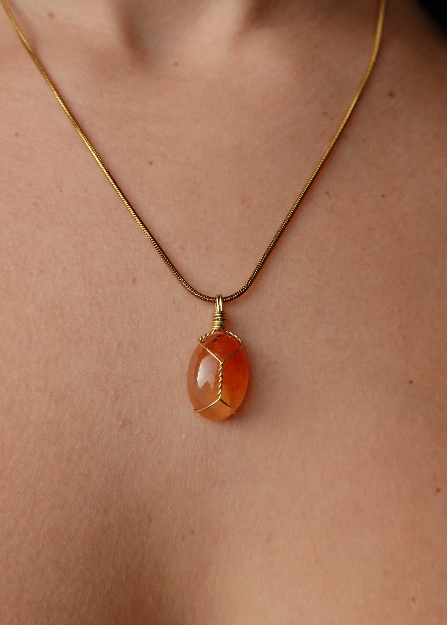Orange ombré | Carneool